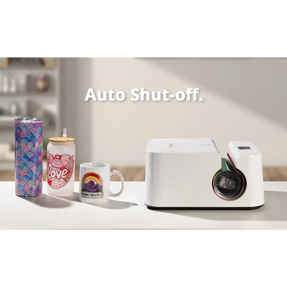 LOKLiK by HTVRont ImPress Auto Tumbler Press & Sawgrass Sublimation Printer Bundle