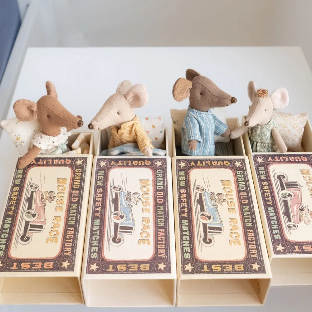 Maileg princess little sister mouse in matchbox