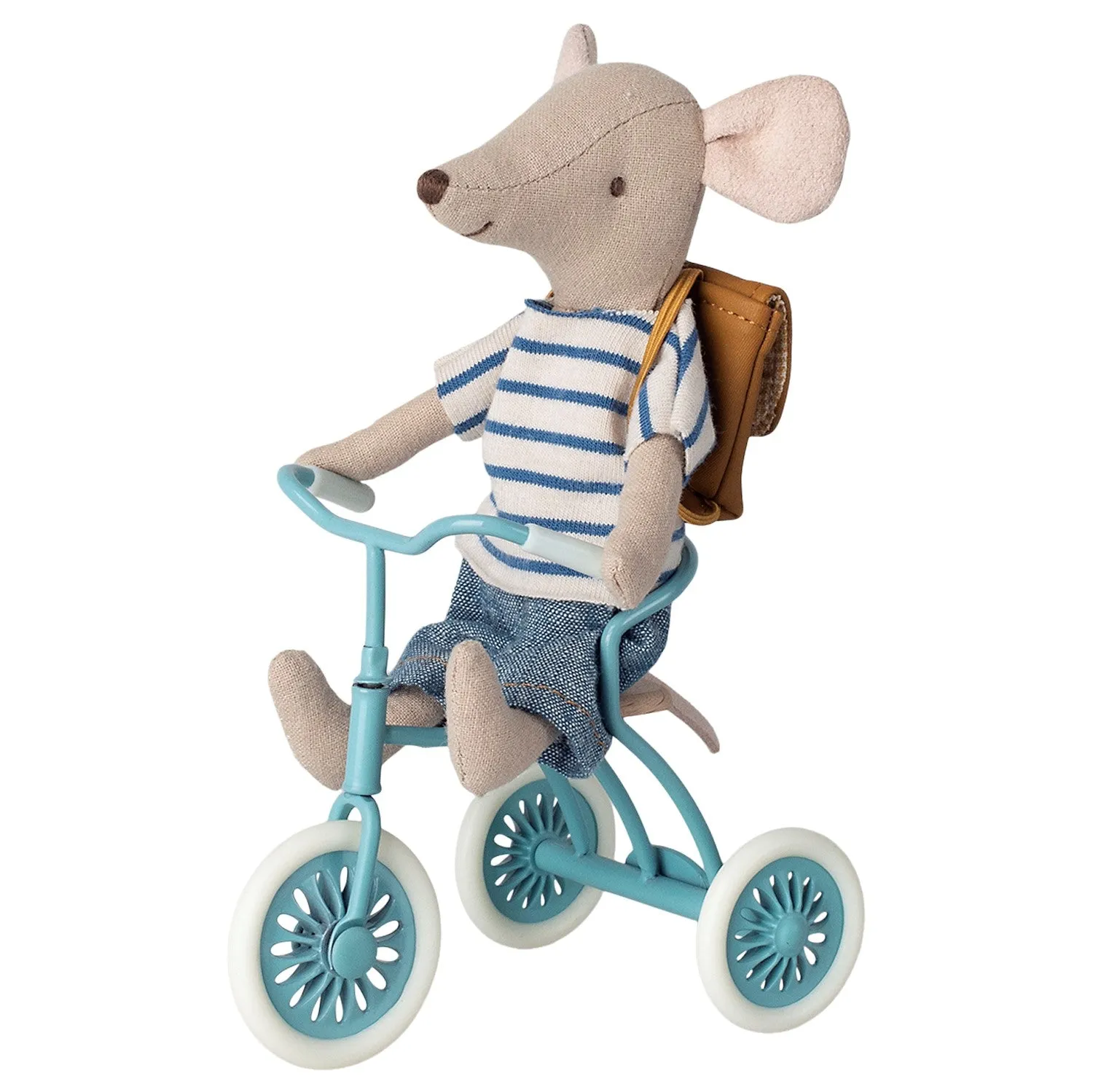 Maileg Tricycle for Big Brother or Big Sister Mouse - Blue