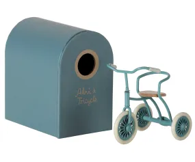Maileg Tricycle for Big Brother or Big Sister Mouse - Blue