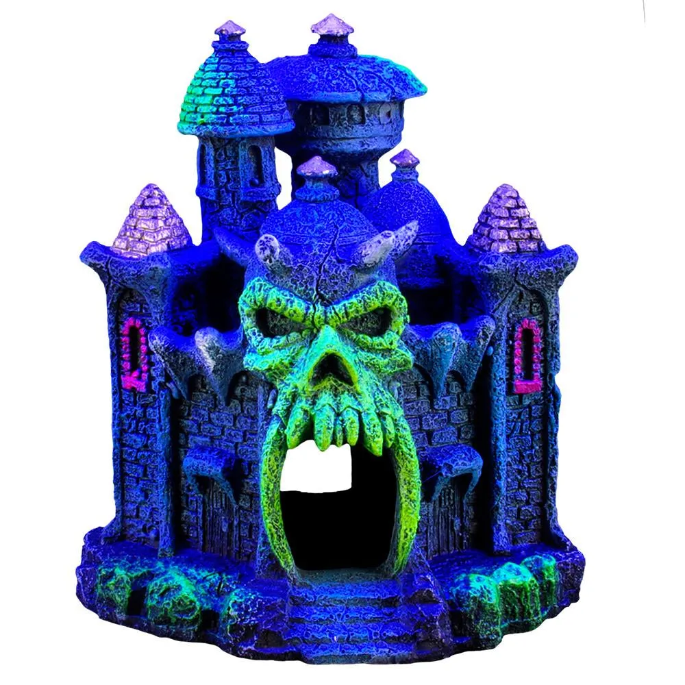 Marina iGlo Ornament - Skull Castle - 6"