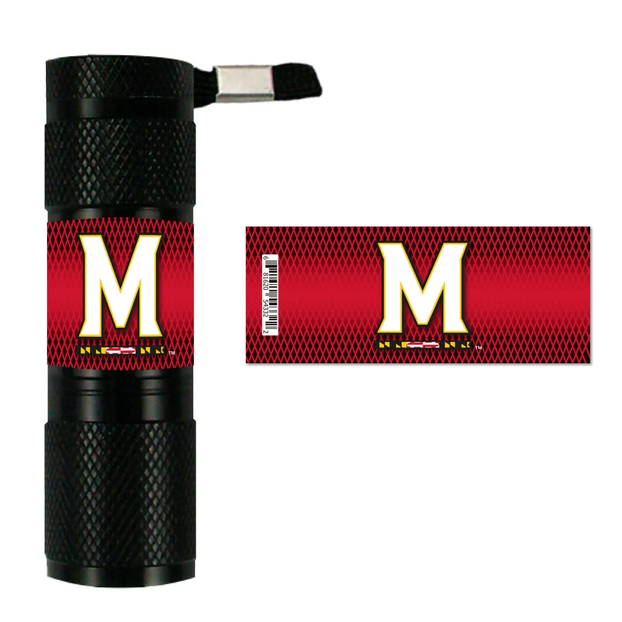 Maryland Terrapins LED Pocket Flashlight