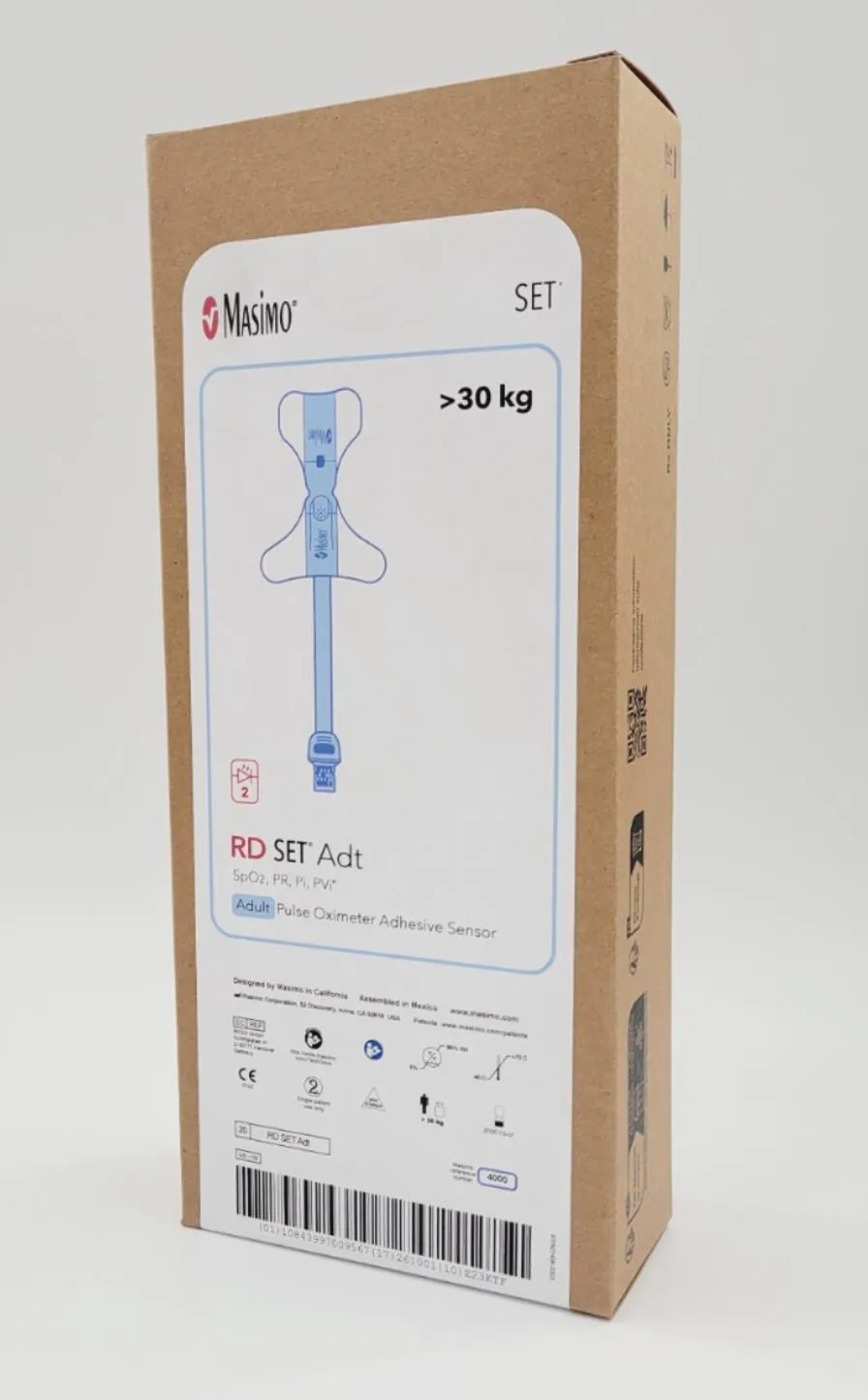 Masimo 4000 Adult Pulse Oximeter Adhesive Sensor 10-50kg New