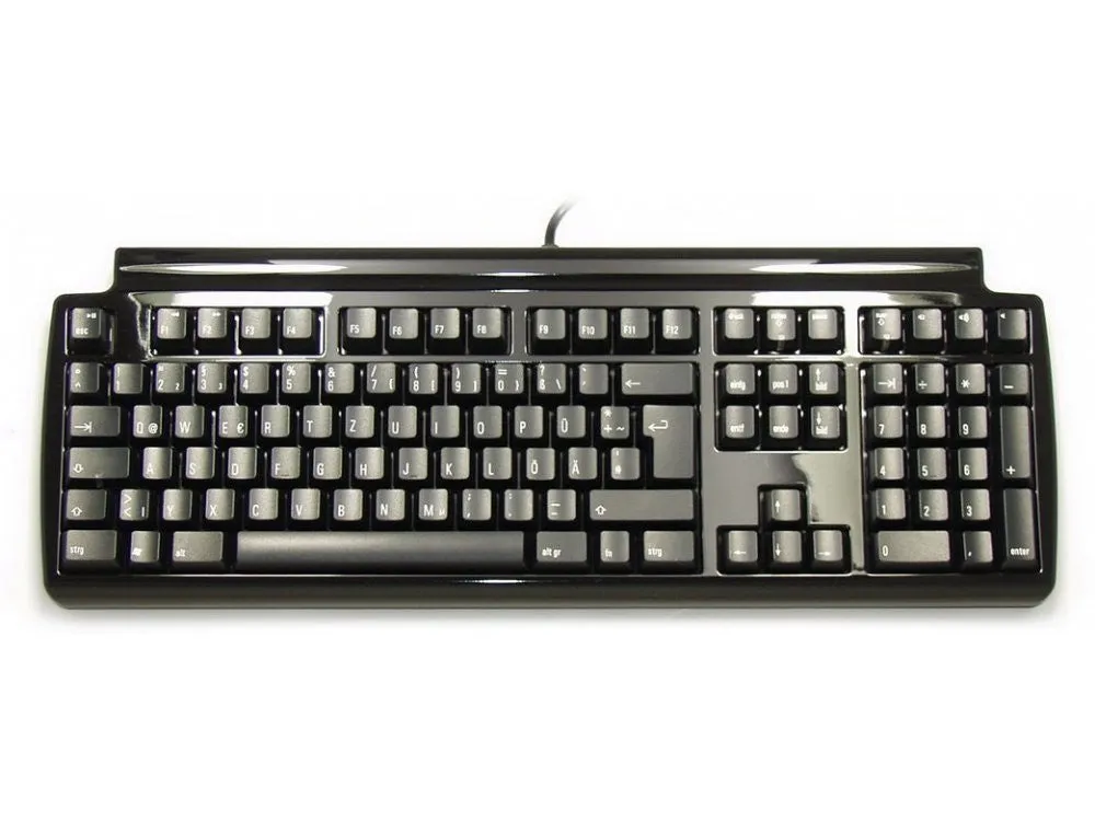 Matias Keycap Set, Black with White Printing