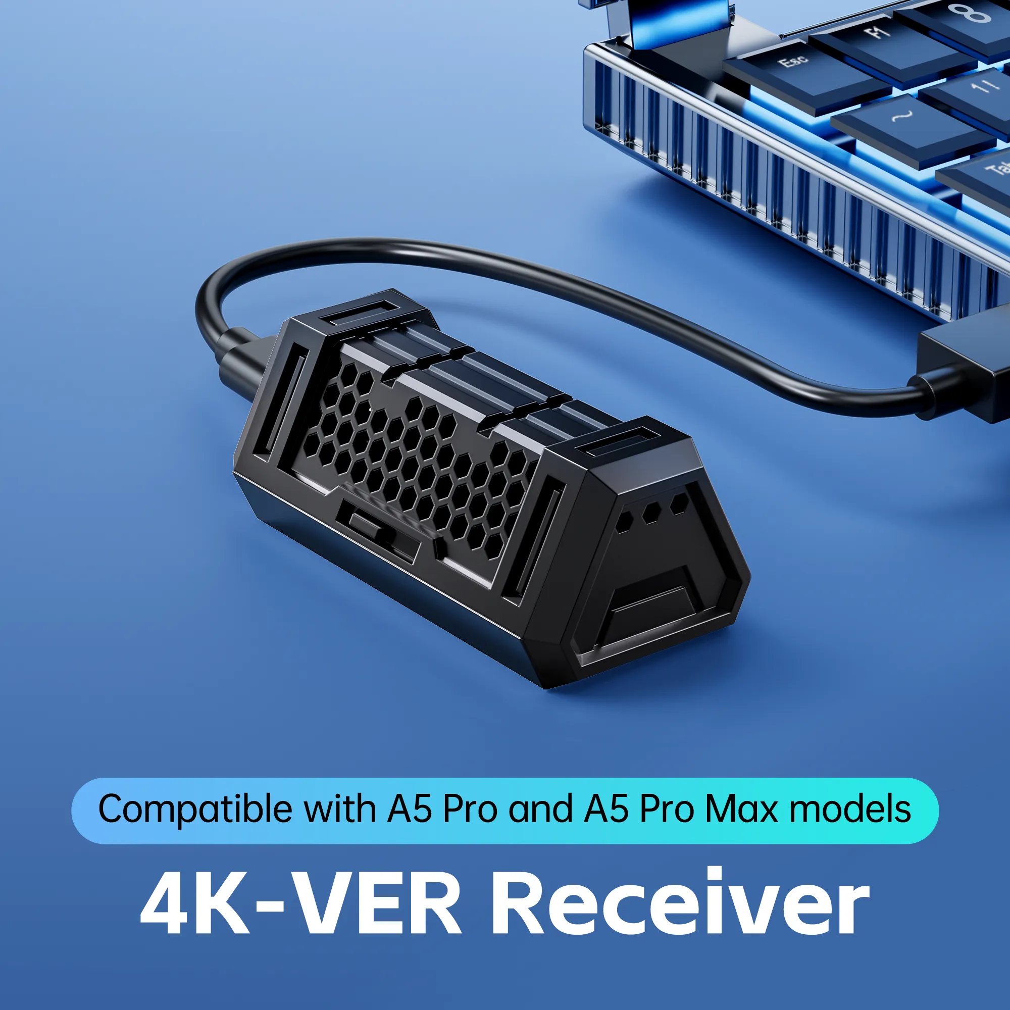 MCHOSE A5/M7/A7 Series 4K/8K Receiver for Wireless Mouse