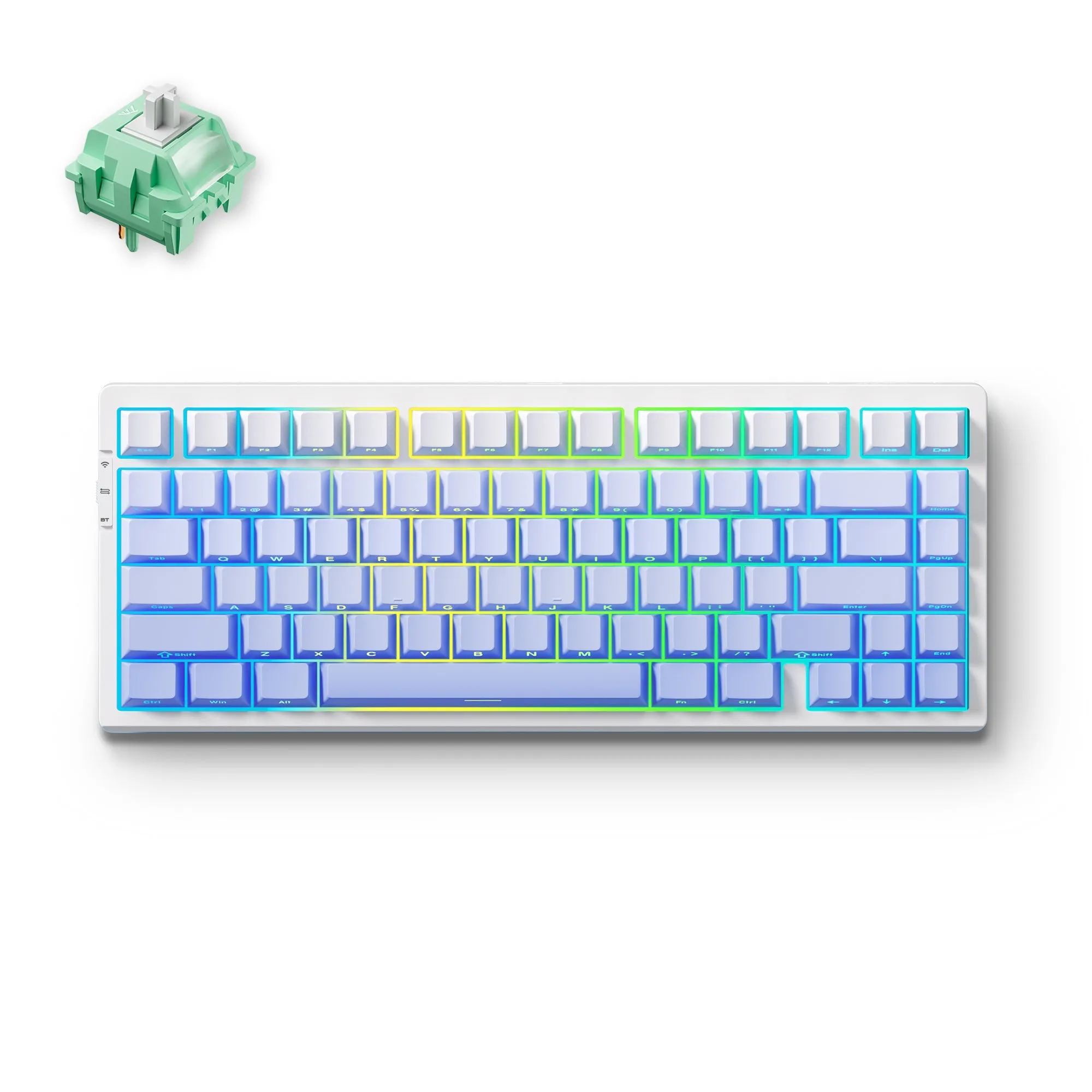 MCHOSE G75 Pro Tri-mode Gasket Structure Gaming Mechanical Keyboard