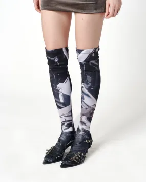 MECHANICAL PRINTED SOCKS