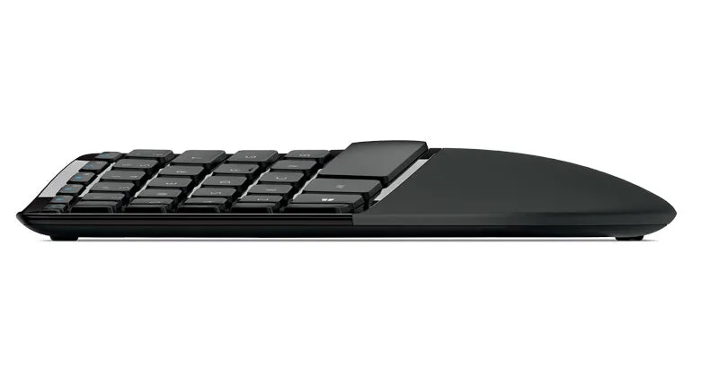 Microsoft Sculpt Ergonomic Desktop Wireless Keyboard and Mouse, 2.4GHz RF, USB - L5V-00001