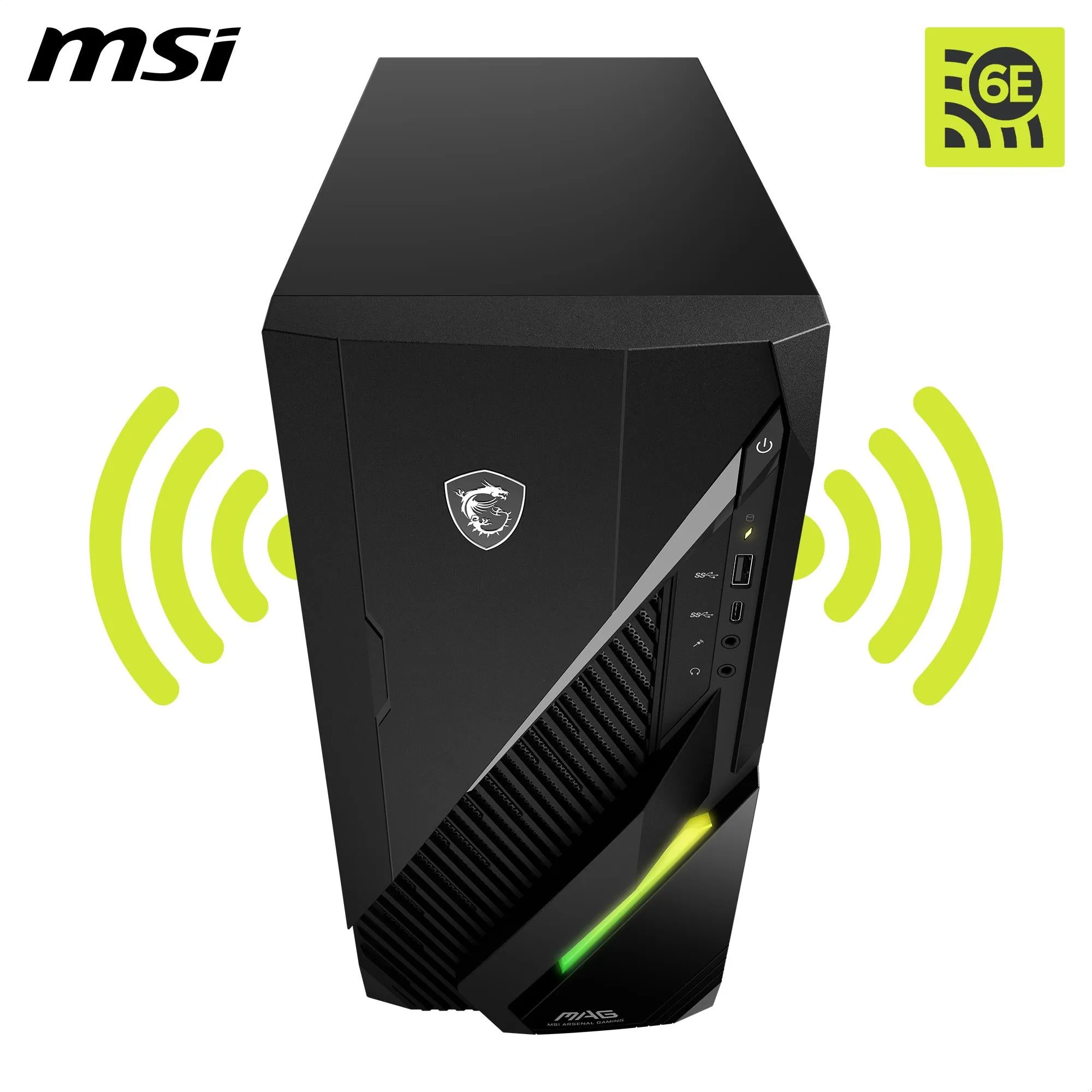 MSI MAG Infinite E1 14NTA5-005AU Gaming Desktop (14th Gen Intel i5)[GeForce RTX 3050]
