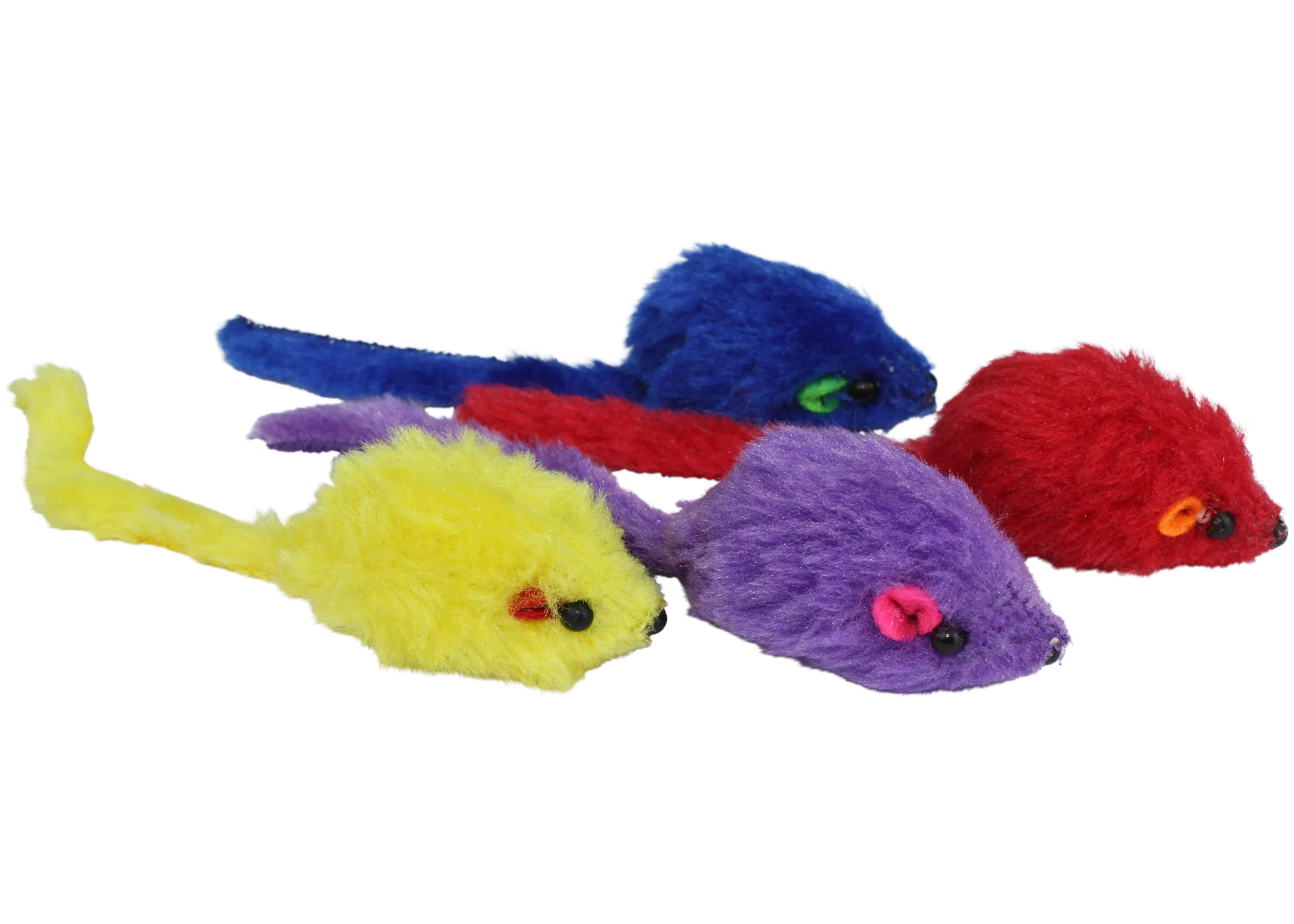 Multipet - Cat Toy - Mini Mice 4 pack Without Catnip