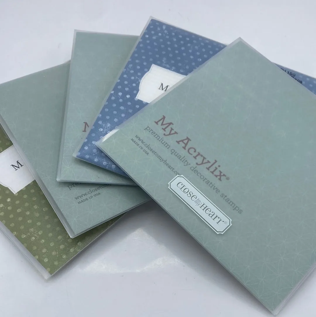 My Acrylix Stamp Sets
