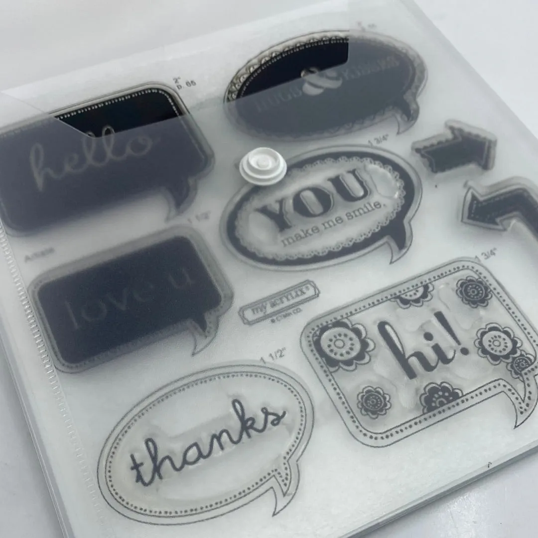 My Acrylix Stamp Sets
