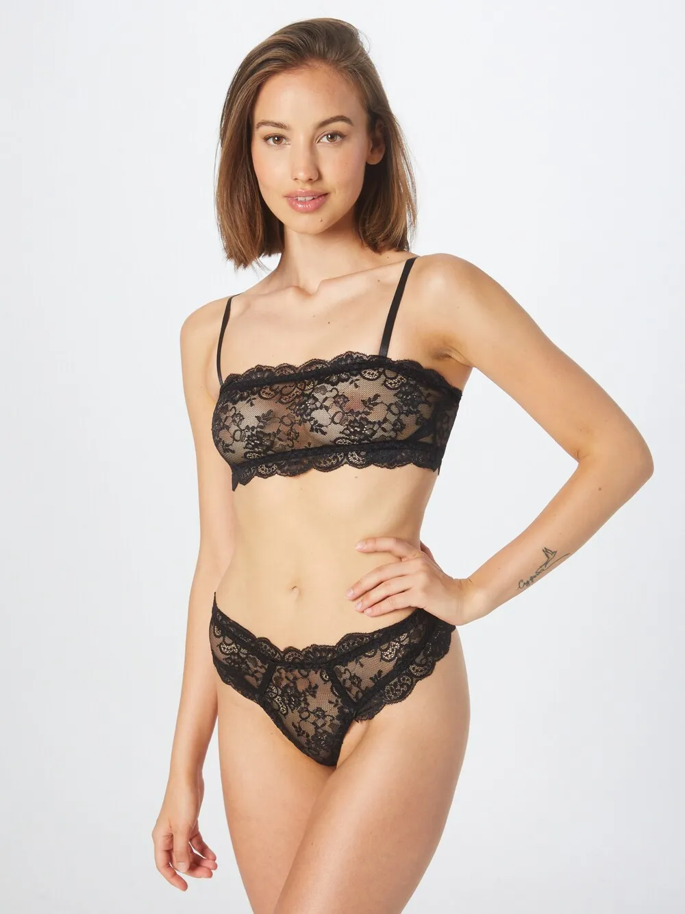 Nasty Gal Wireless Lingerie Sets, Black