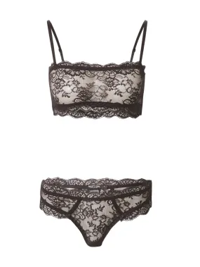 Nasty Gal Wireless Lingerie Sets, Black