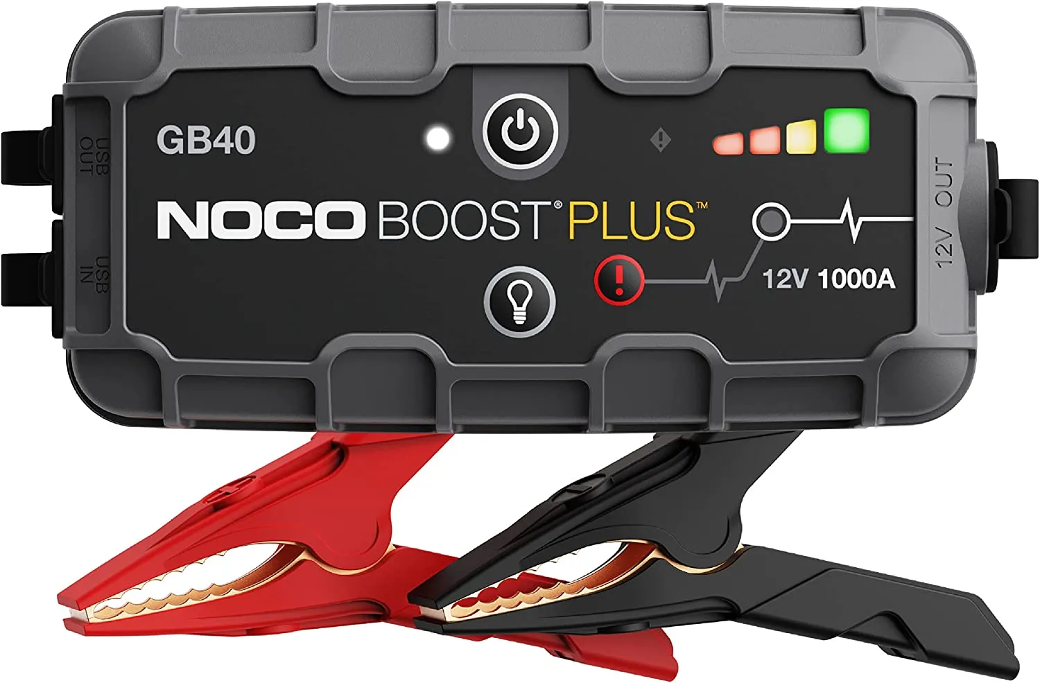 NOCO Genius Boost Plus 1000 Amp UltraSafe Jump Starter & Power Pack