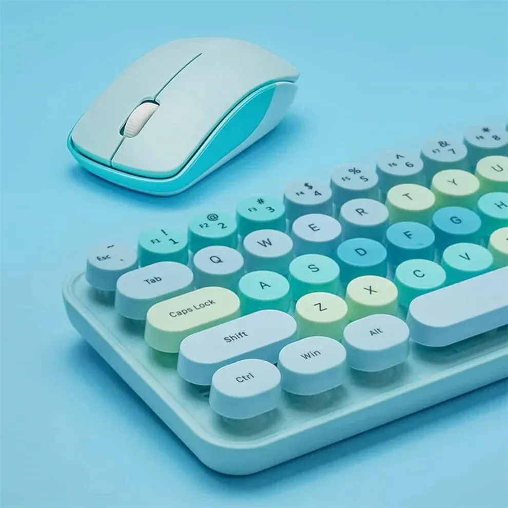 Pastel Candy Keyboard & Mouse Set