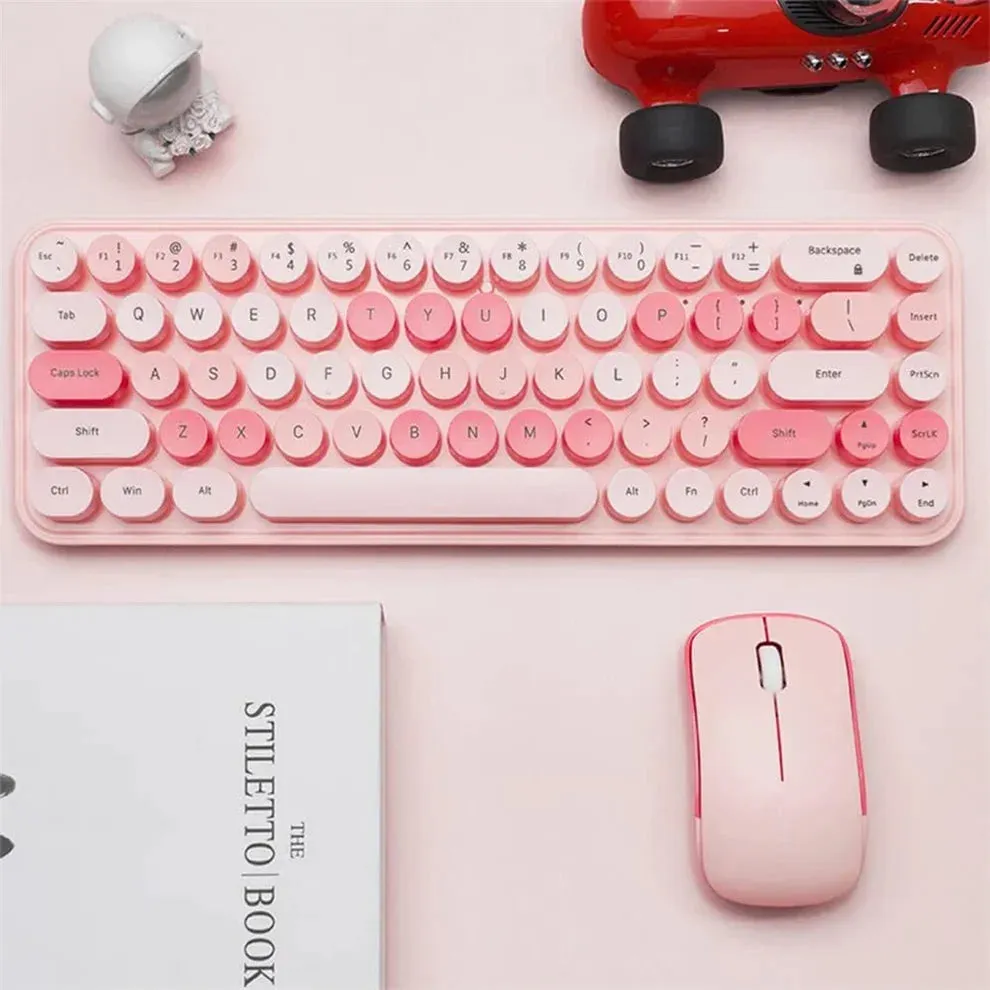 Pastel Candy Keyboard & Mouse Set