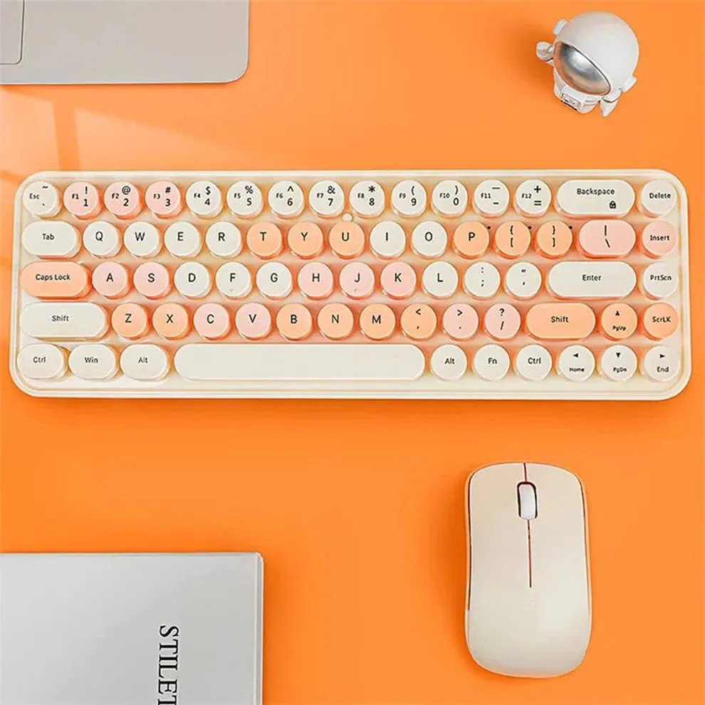 Pastel Candy Keyboard & Mouse Set