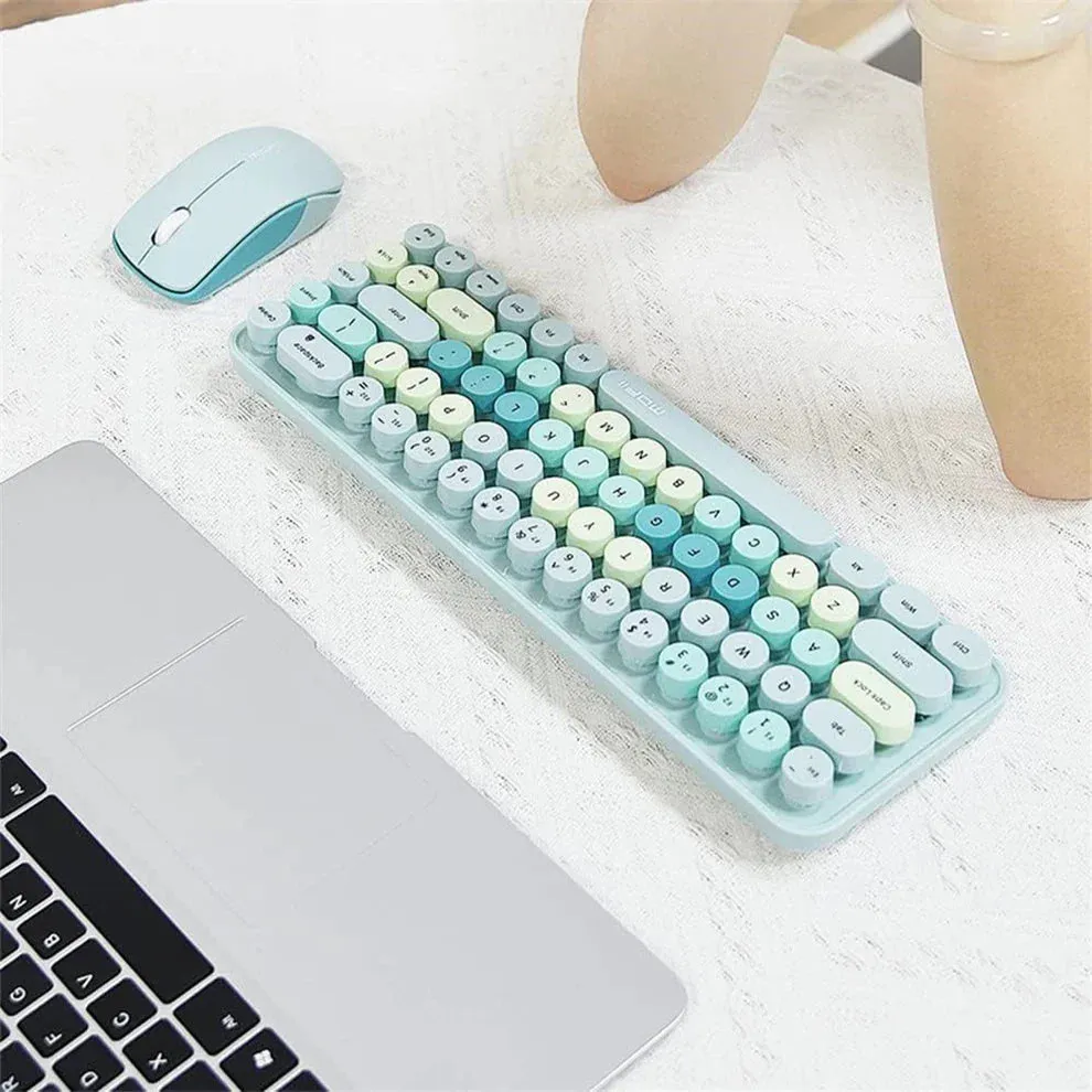 Pastel Candy Keyboard & Mouse Set