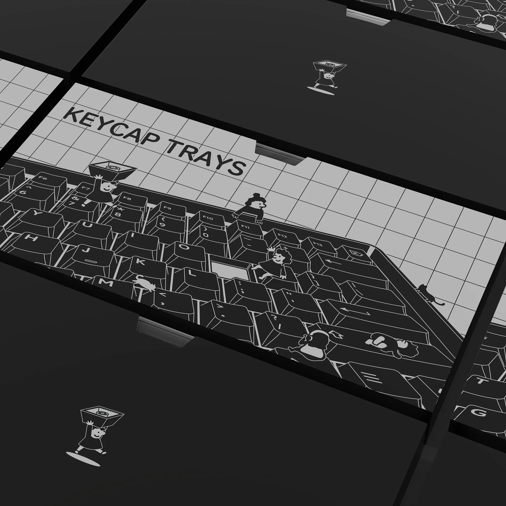 PBTfans Keycap Trays