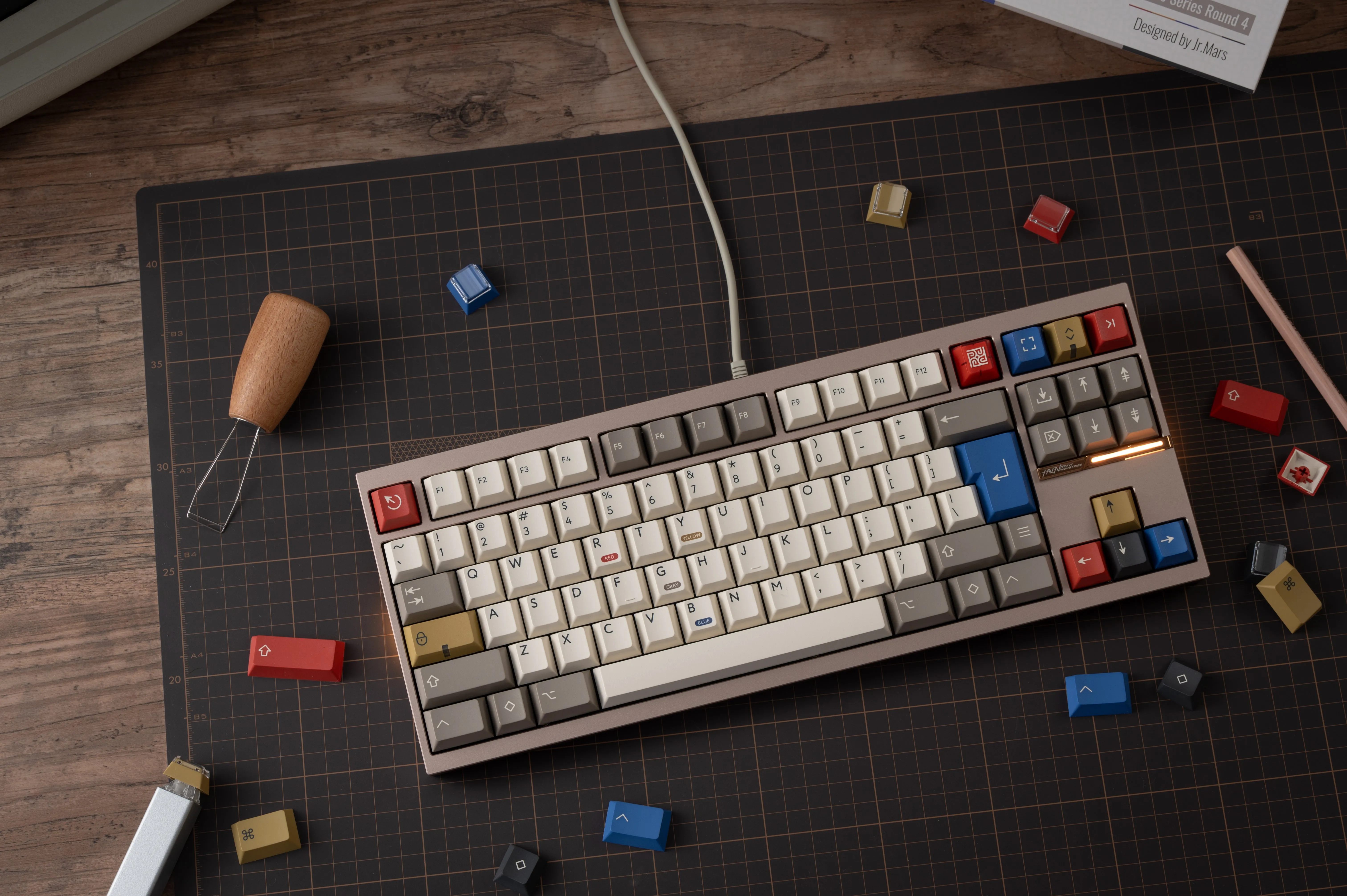 PBTfans Retro 100 Keycap Set