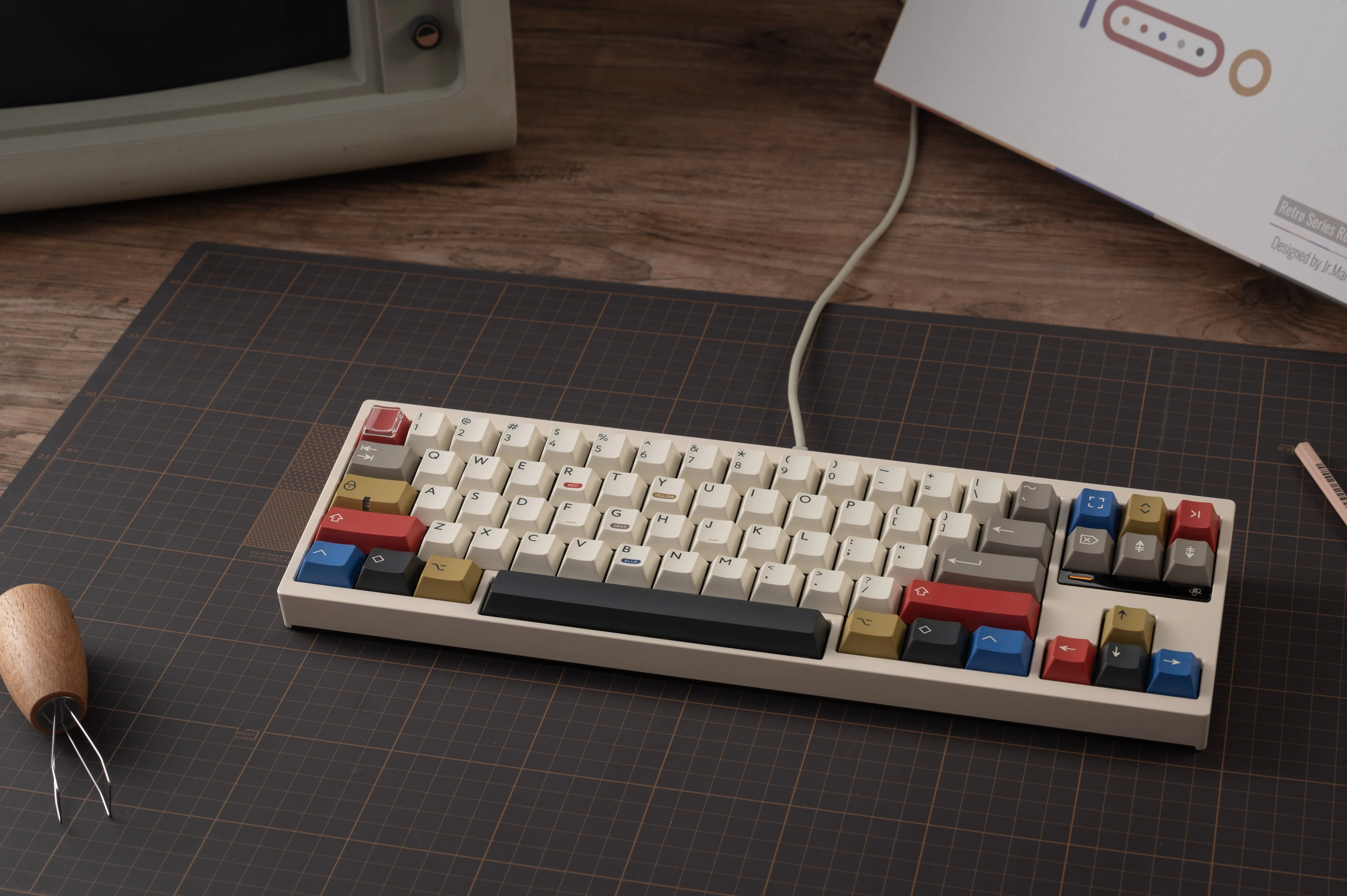 PBTfans Retro 100 Keycap Set