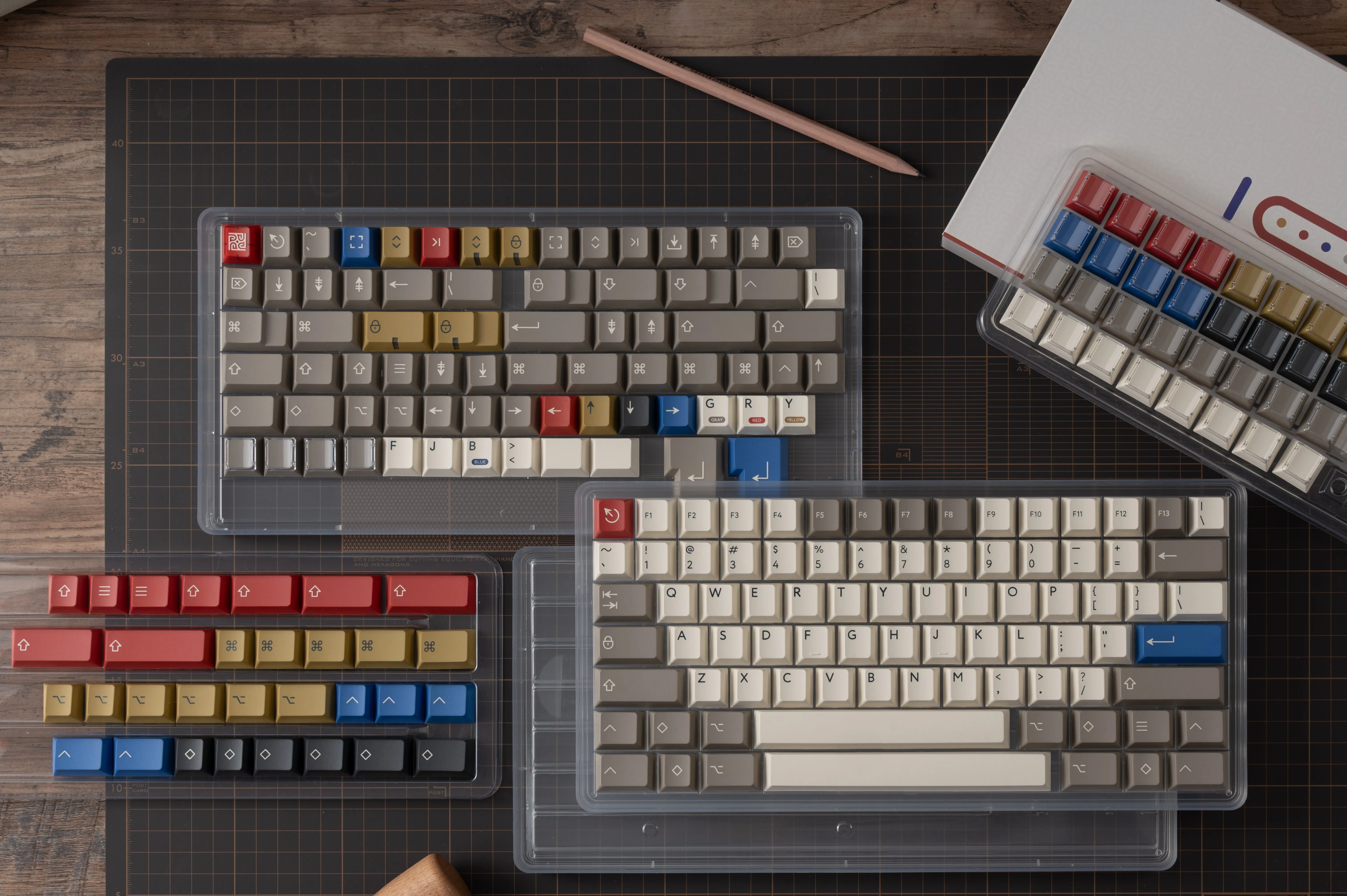 PBTfans Retro 100 Keycap Set