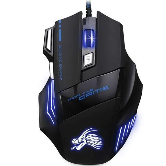 Powstro Mechanical LED Gaming Keyboard & Mouse