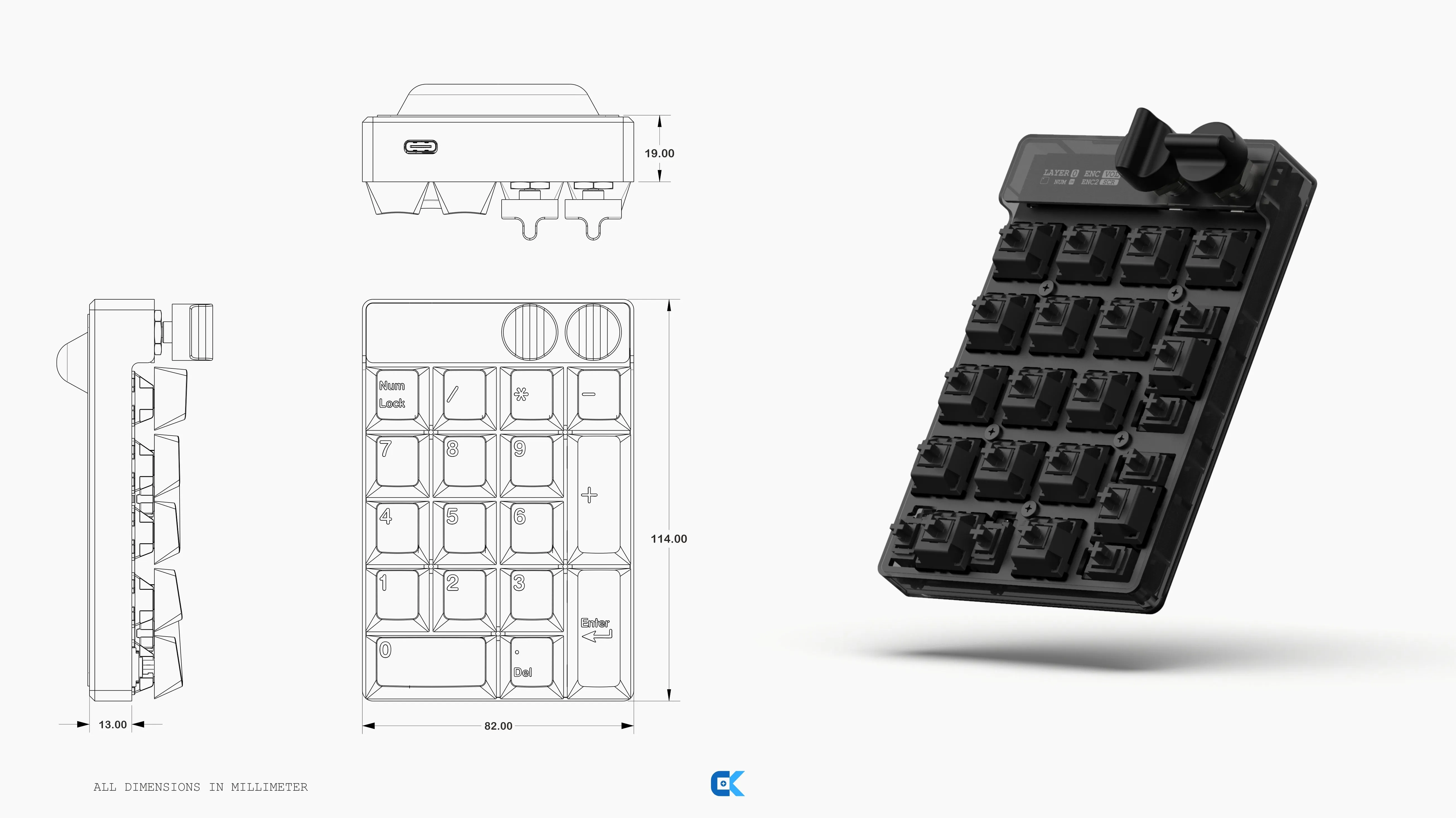 [Pre-Order] CandyPad Numpad