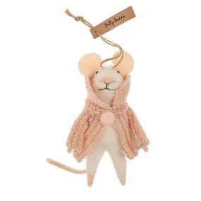 "Pretty Penny" Felted Mouse Ornament