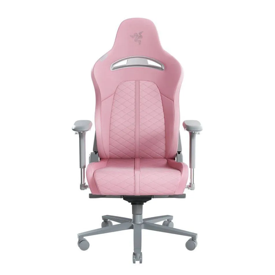 Razer Enki Gaming Chair for All-Day Comfort | Built-in Lumbar Arch | Synthetic Leather | Reactive Seat Tilt