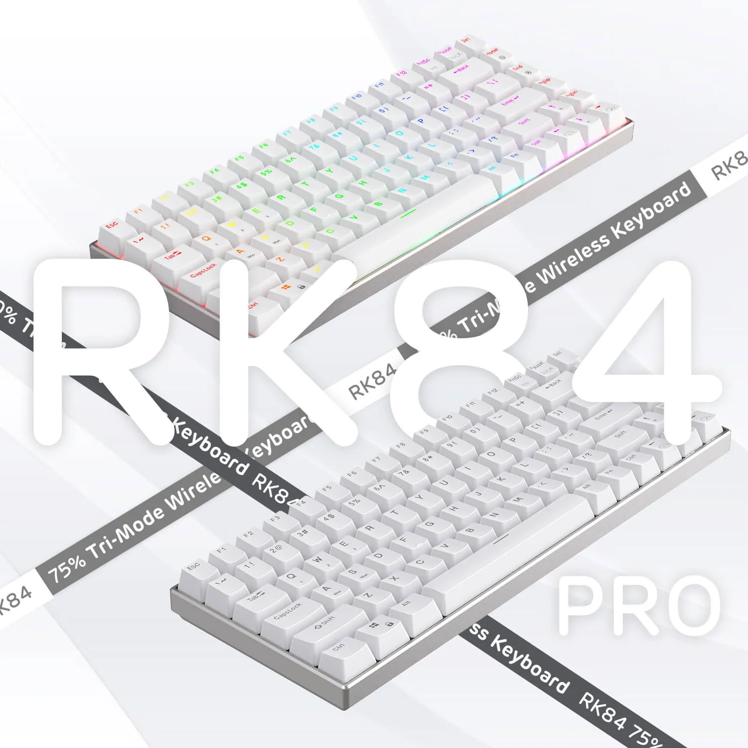 RK84 Pro 75% Wireless Mechanical Keyboard (Open-Box)