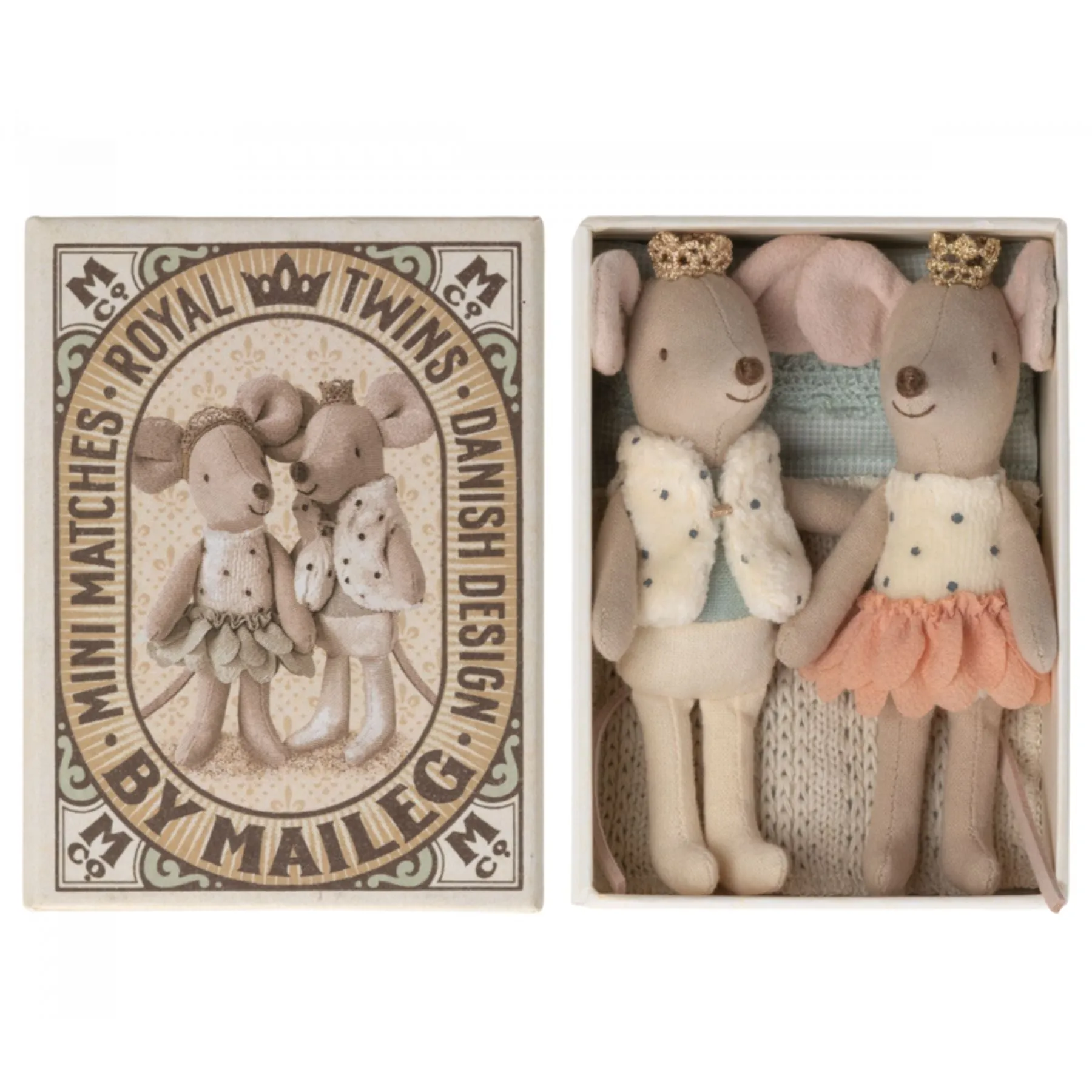 Royal Twins, Little Brother   Sister in Box, Rose