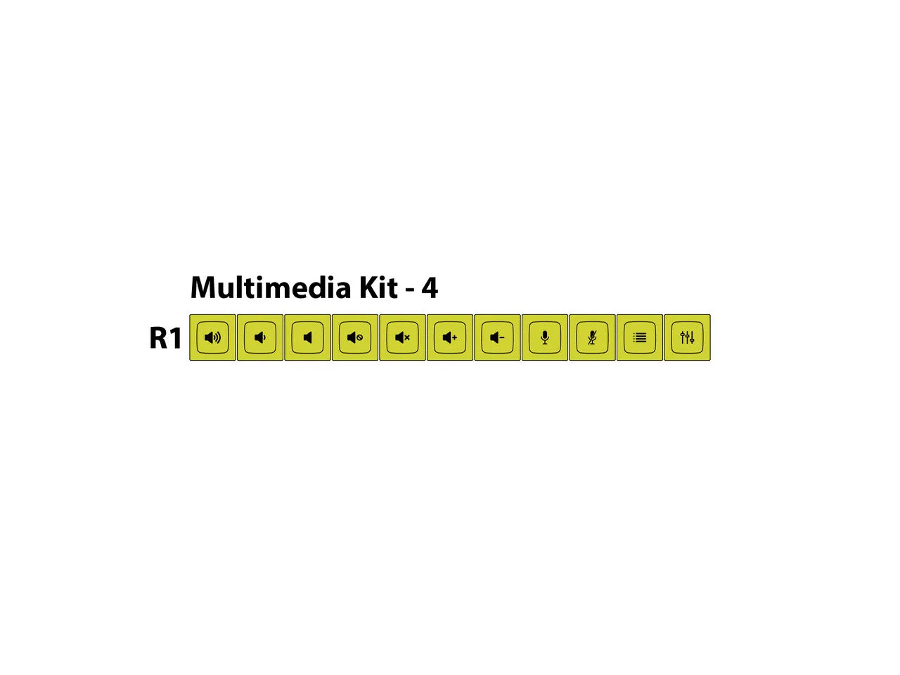SA-P Flex Keycaps