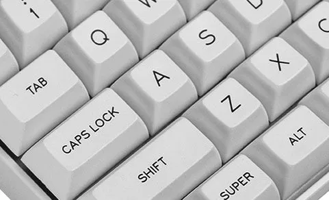SA-P Snow Cap Individual Keycaps | Text Legends