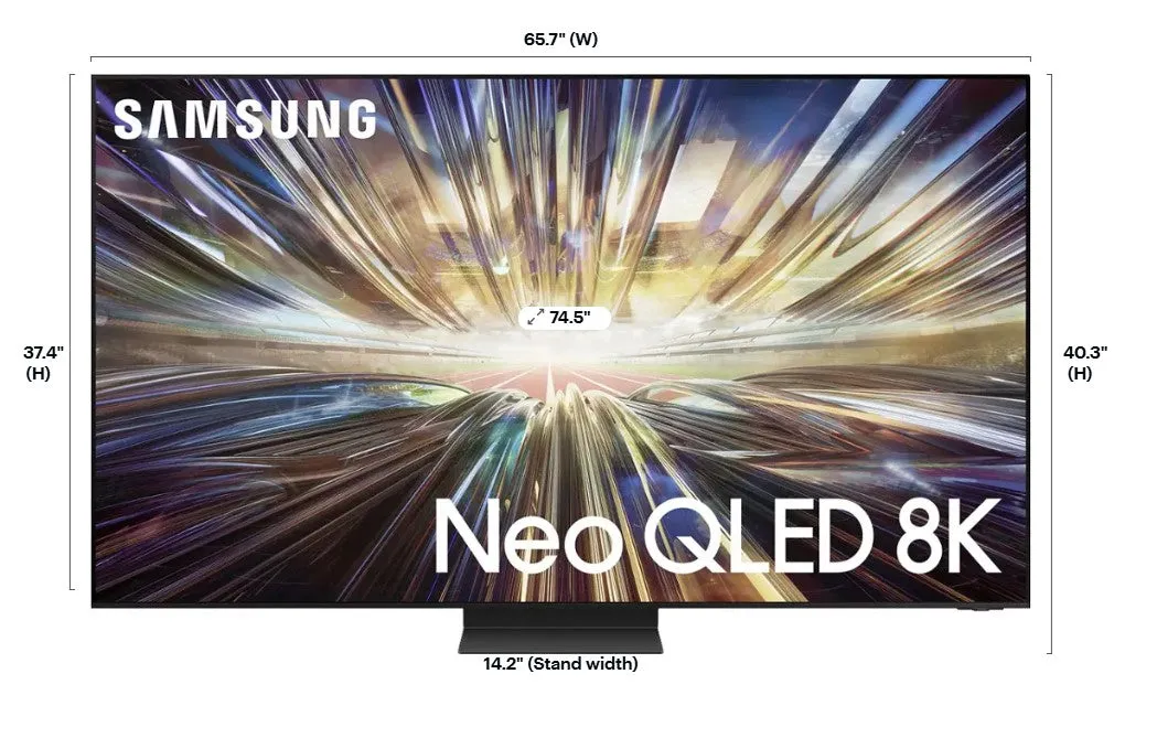Samsung 75” Class QN800D Series Neo QLED 8K Smart Tizen TV