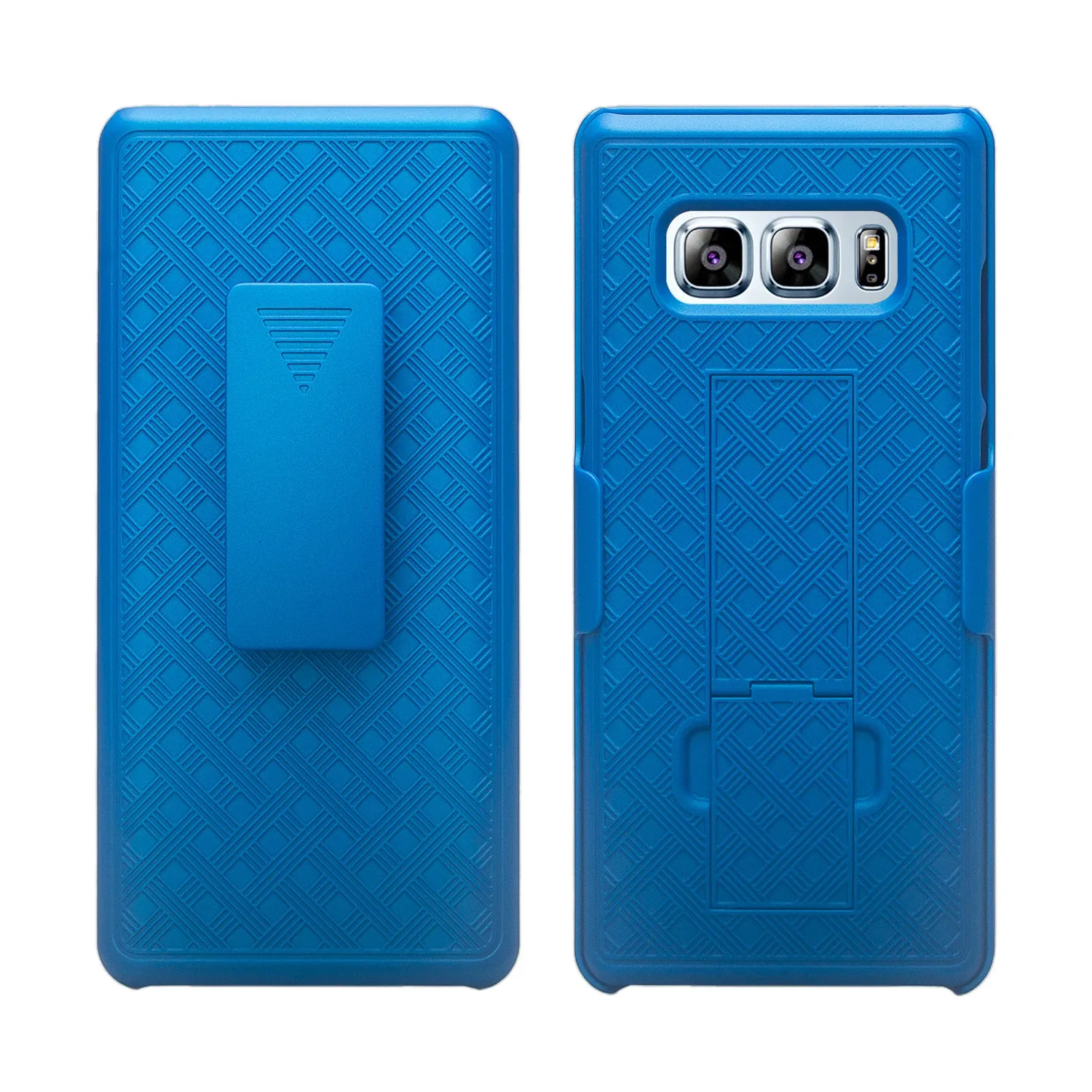 Samsung Galaxy Note 8 Case, Rugged Slim Rotating Swivel Lock Holster Shell Combo Case for Galaxy Note 8 - Blue