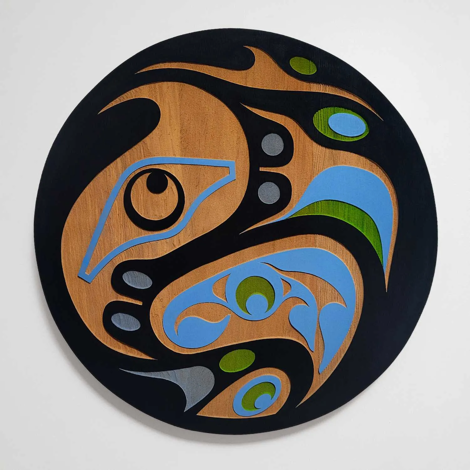 Sandblasted 18" Eagle Panel