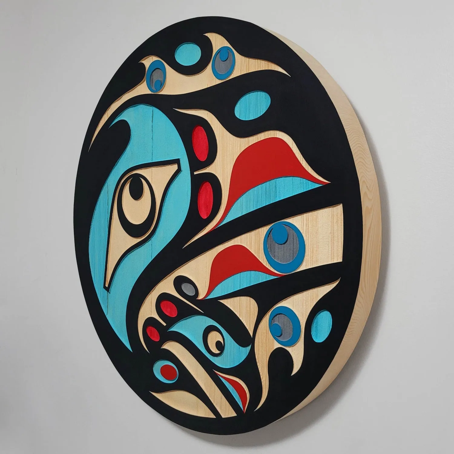 Sandblasted 24" Raven Panel