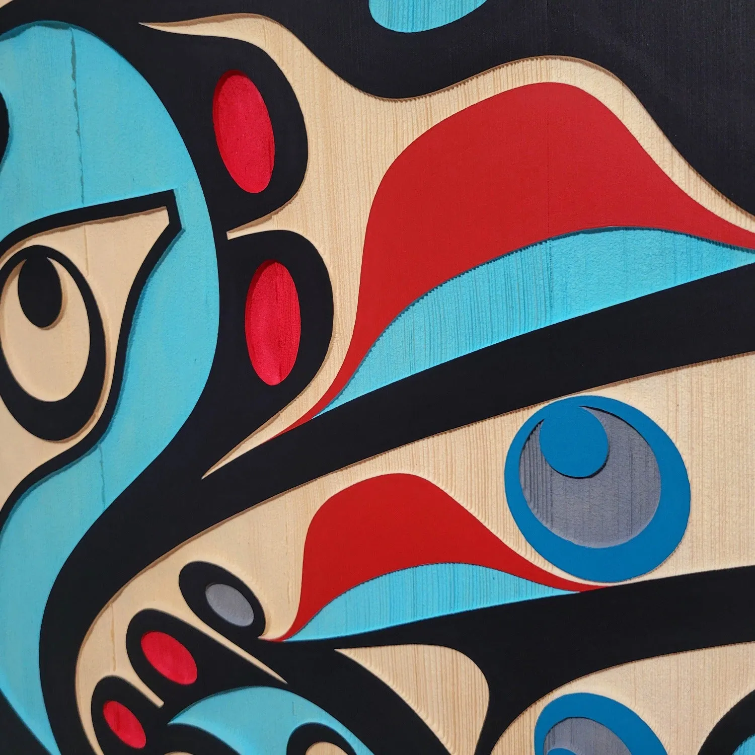 Sandblasted 24" Raven Panel