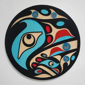 Sandblasted 24" Raven Panel