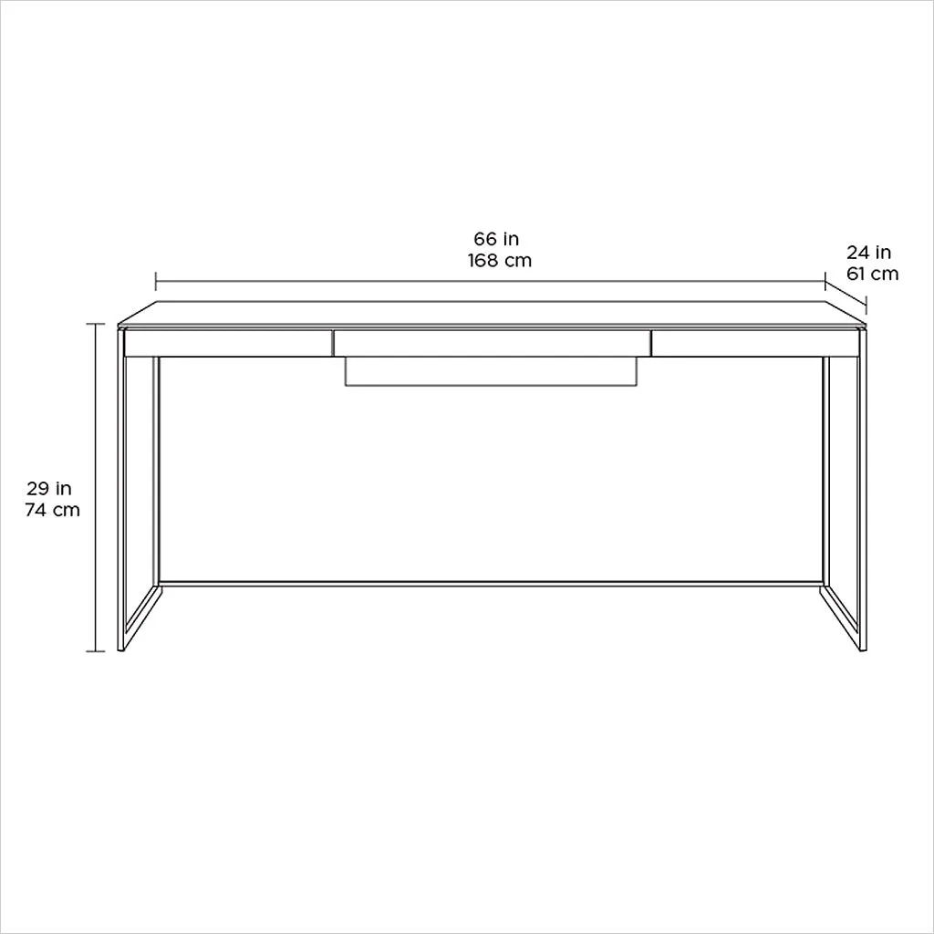 Sequel 20 Desk 6101 - Walnut