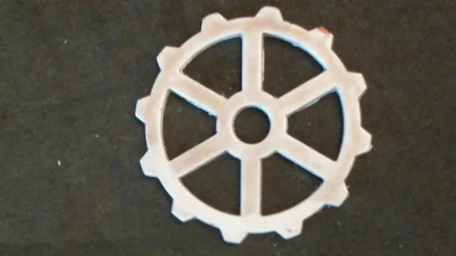 Silicone Mold Gear used with wax, cards, Scrapbooking, Candle, gypsum, resin, hot glue, soap, clay, concrete, metal