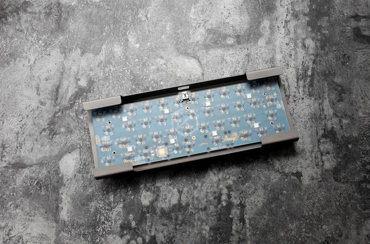 stainless steel bent case for daisy 40% 40 custom keyboard acrylic panels acrylic panel diffuser