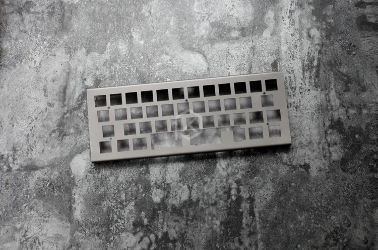 stainless steel bent case for daisy 40% 40 custom keyboard acrylic panels acrylic panel diffuser