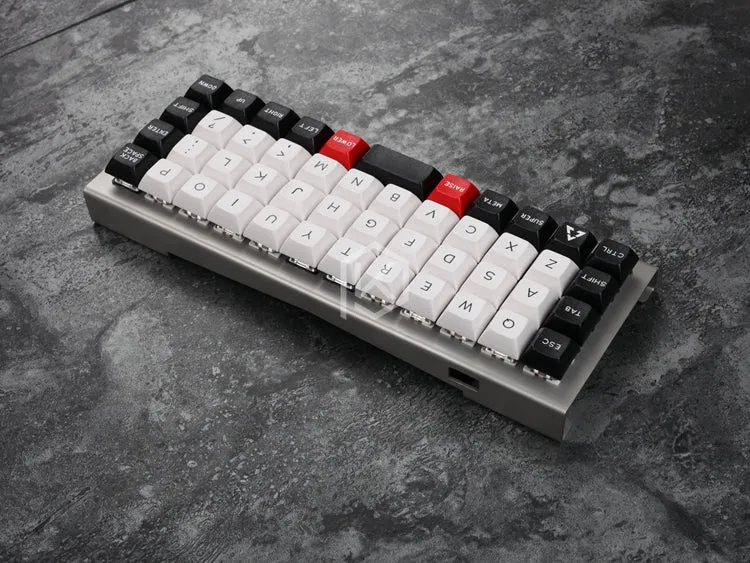 stainless steel bent case for jj40 JJ40 40% custom keyboard acrylic panels acrylic panel diffuser also can support planck