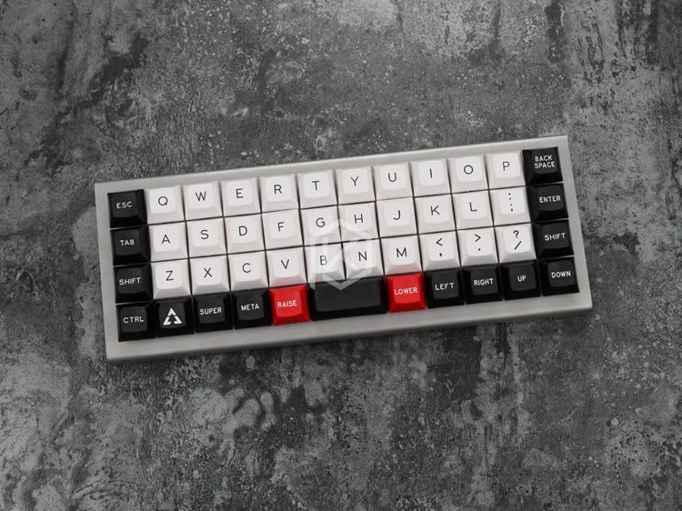 stainless steel bent case for jj40 JJ40 40% custom keyboard acrylic panels acrylic panel diffuser also can support planck