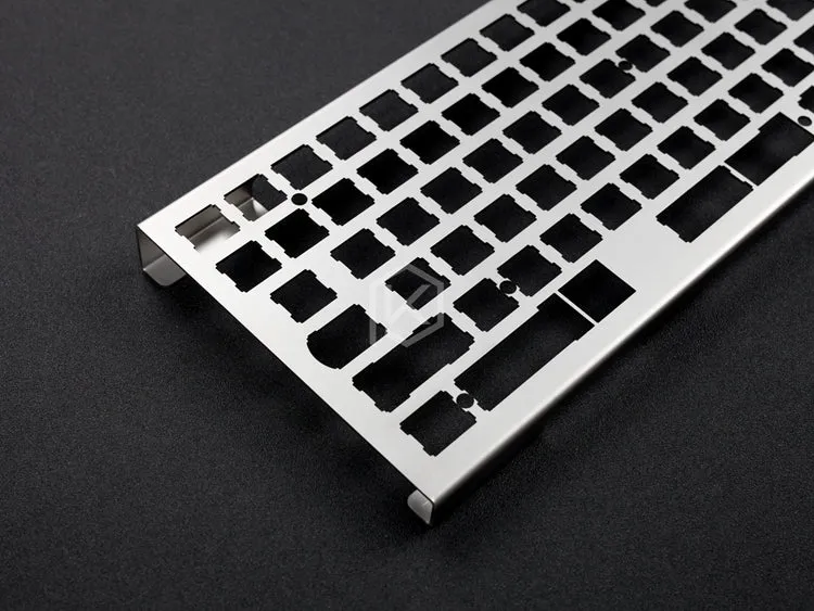 stainless steel bent case for xd84 eepw84 custom keyboard acrylic panels acrylic diffuser