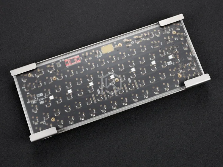 stainless steel bent case for xd84 eepw84 custom keyboard acrylic panels acrylic diffuser