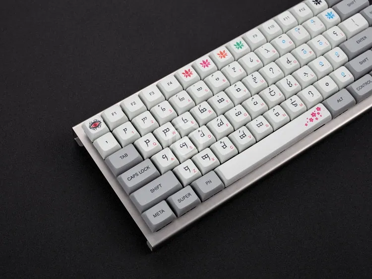 stainless steel bent case for xd84 eepw84 custom keyboard acrylic panels acrylic diffuser